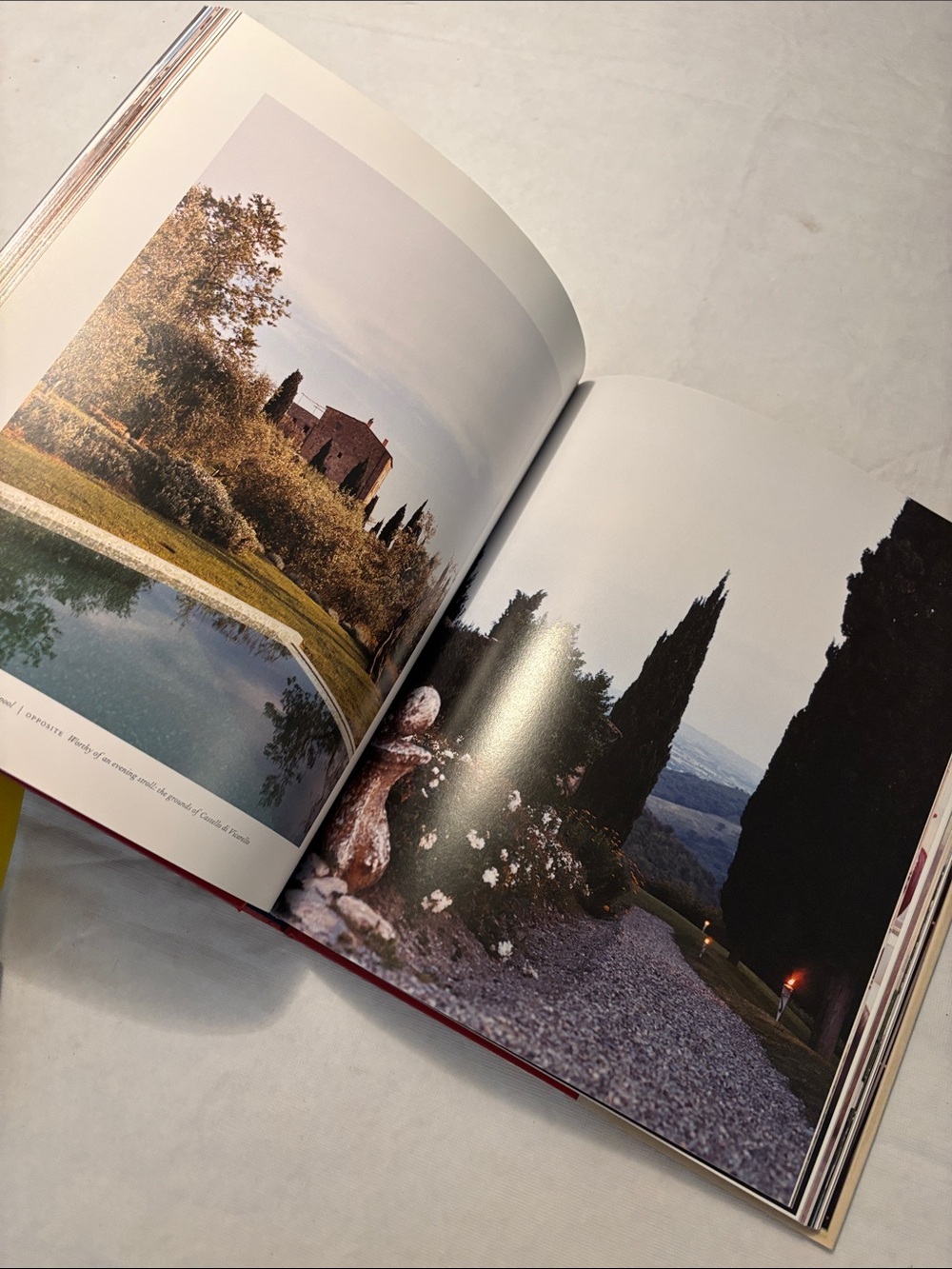 Rizzoli Italian Hideaways Coffee Table Book - Red & Gold Tones - Picture 4 of 8